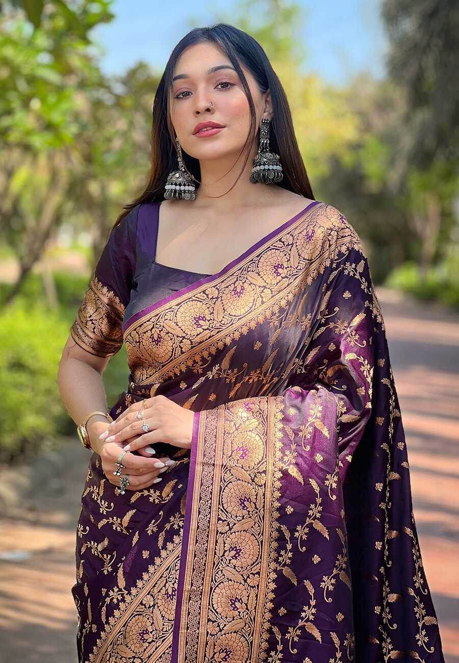 Banarasi Soft Silk saree - MYLUXURY LANE ENTERPRISE